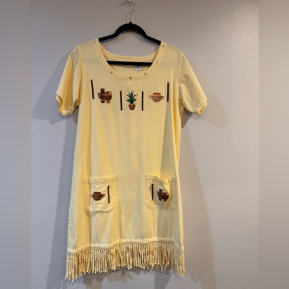 Vintage 100% Cotton Dress💛